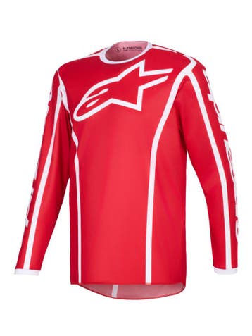 Alpinestars 2026 Fluid Apex Crossshirt Rood / Wit maat XL, Ophalen of Verzenden, Nieuw