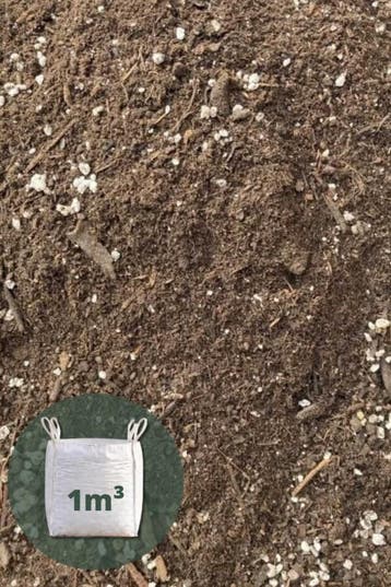 Bio moestuinpotgrond - Bigbag 1 m³ - voor moestuinbakken en