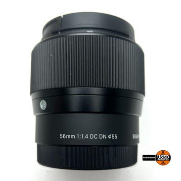 SIGMA 56mm F1.4 DC DN Contemporary Sony E Mount, Verzenden, Gebruikt