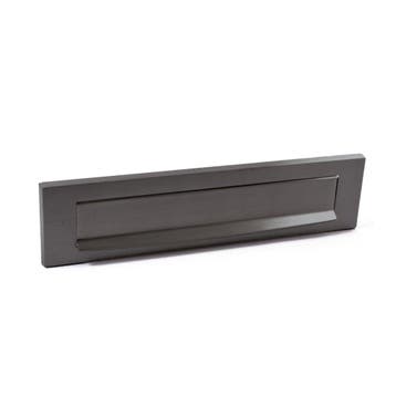Briefplaat Ellen - PVD gunmetal, Verzenden, Nieuw