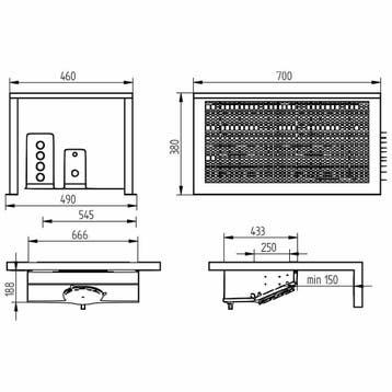 Diamond Vriessplitunit | 5 m³ | -25°C/-15°C | 230V | 0.78 kW, Ophalen of Verzenden, Nieuw