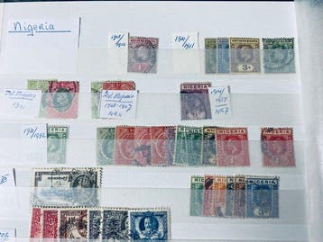 Britse Gemenebest - Collectie Nigeria, Gestempeld