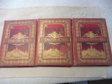 Groupe dartistes - LExposition Universelle de Paris 1900 -