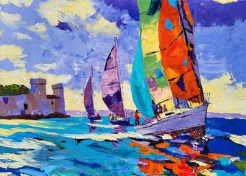 NOLAC - Tableau original de NOLAC 2026 Course sous le Fort