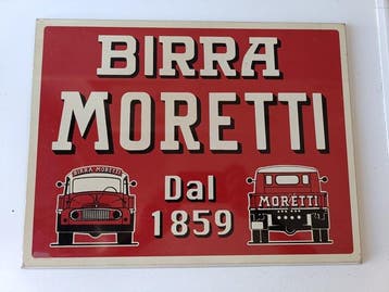 Nummerplaat - Moretti dal 1859 - 1960-1970