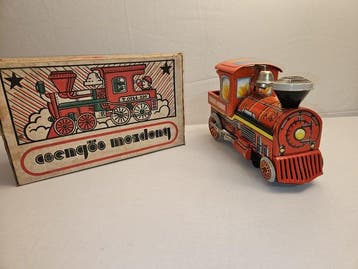 Elzett Mvek - Speelgoed Csengs mozdony - 1950-1960 -