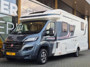 Rapido 969F Premium E & P Levelsysteem, Fiat, Luifel, Rapido, Half-integraal