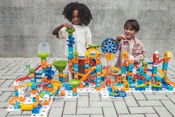 VTech Marble Rush Rocket Set Elektronisch M100E Knikkerbaan, Ophalen of Verzenden, Nieuw