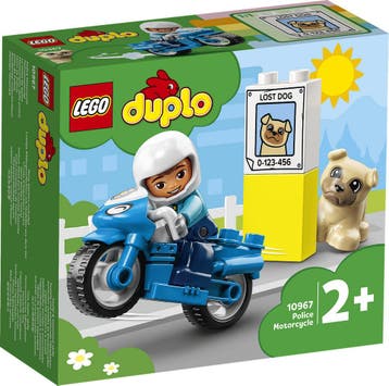 LEGO DUPLO Politiemotor - Speelgoed van €9,99 voor €5,00, Ophalen of Verzenden, Nieuw