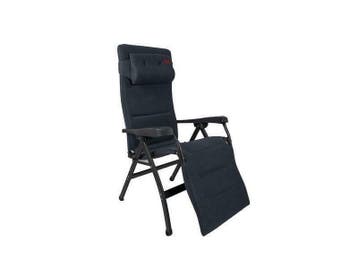 Crespo kampeer relaxstoel ap-242 air-deluxe ergo grijs kleur, Nieuw