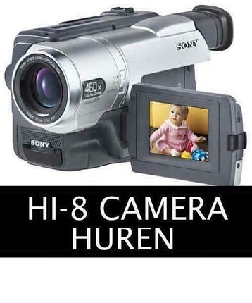 Hi-8 Camera HUREN, Ophalen, 8mm, Camera