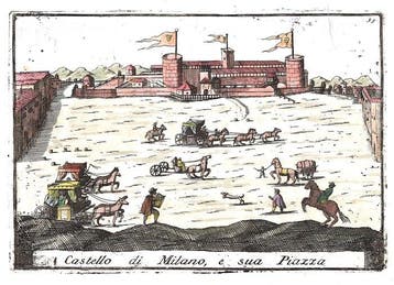 Italië - Milaan, Lombardije; V. M. Coronelli - Castello di, Boeken, Atlassen en Landkaarten, Nieuw