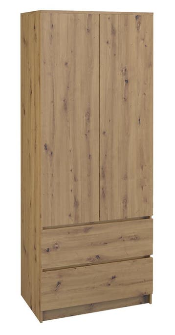 Kledingkast artisan 90 cm (Kledingkasten, Slaapkamer), Verzenden, Nieuw, 50 tot 100 cm, 150 tot 200 cm