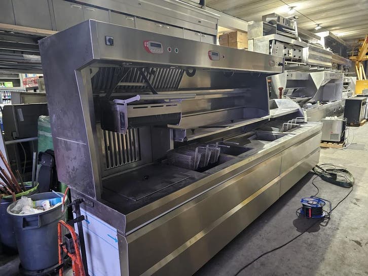 Nog niet gereviseerd - Perfecta bakwand friteuse met transfe, Zakelijke goederen, Horeca | Keukenapparatuur, Ophalen of Verzenden