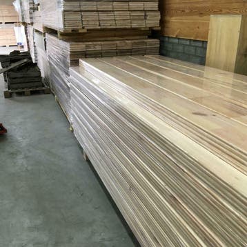 Houten Vloerplanken , Lamel parket , Duoplanken / Multiplank, Doe-het-zelf en Verbouw, Hout en Planken, Minder dan 25 mm, Grenen