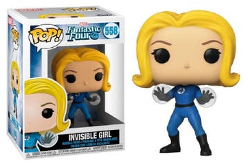 Funko Pop! Vinyl Figure - Marvel Fantastic Four 558 Invi..., Nieuw
