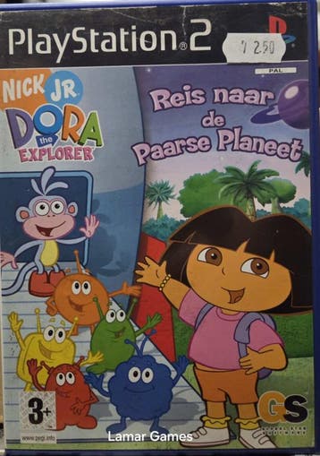 Dora the Explorer - reis naar de paarse planeet zonder, Ophalen of Verzenden, Zo goed als nieuw