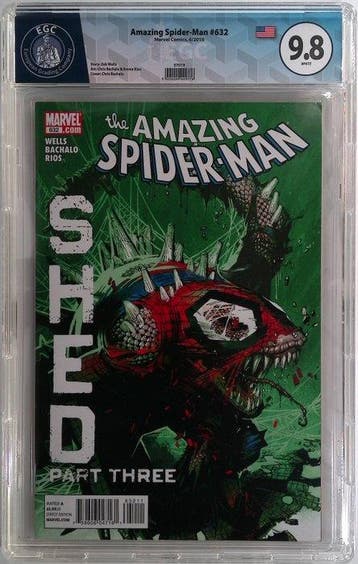 Amazing Spider-Man #632 - EGC 9.8 - 1 Graded comic - Eerste, Nieuw