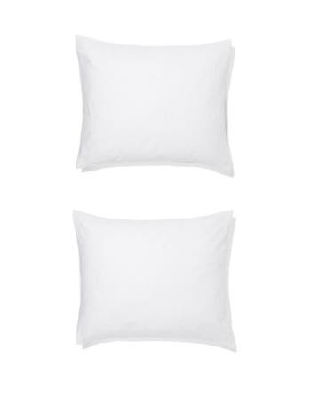 HEMA Kussenslopen 60x70cm katoen wit, Verzenden, Nieuw, Wit