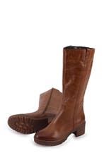 Nelson Laarzen in maat 40 Cognac, Kleding | Dames, Schoenen, Hoge laarzen, Overige kleuren, Verzenden, Zo goed als nieuw