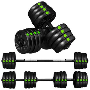 TRUUSK Dumbbell Set 30 Kg - Lange &amp; Korte Dumbbells - An, Verzenden, Nieuw