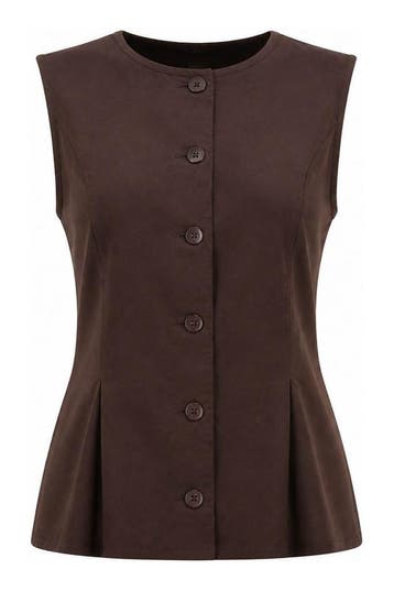 Vero Moda Gilet in maat L Bruin, Vero Moda, Verzenden, Zo goed als nieuw, Bruin