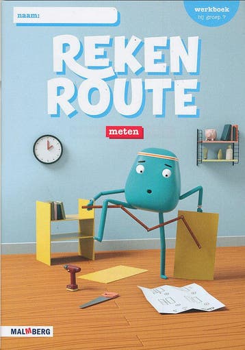Reken Route Werkboek Meten groep 7 (per stuk), Verzenden, Nieuw