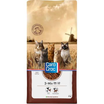 Carocroc 29 / 12 - 3 Mix 7 kg (Kattenvoer), Verzenden, Kat