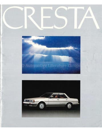 1992 TOYOTA CRESTA BROCHURE JAPANS, Nieuw, Toyota, Author