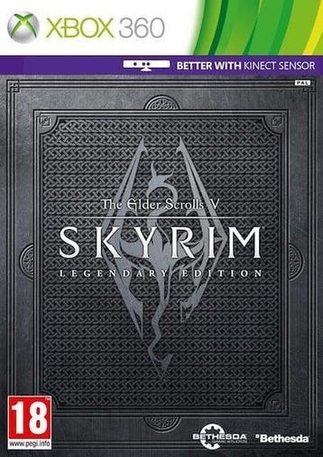 The Elder Scrolls V Skyrim Legendary Edition (Buitenlands..., Ophalen of Verzenden, Zo goed als nieuw