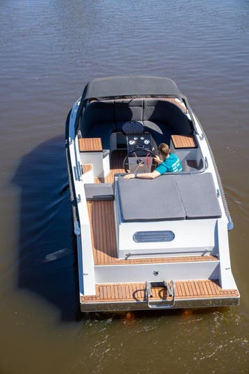 Reitdieper 735 Tender | Suzuki 100 pk | Met open doorloop |, Nieuw, Polyester, Benzine, Buitenboordmotor