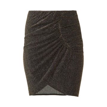 IRO • mini rok Tacite • 34 (FR36), Verzenden, Zwart, Nieuw, Maat 34 (XS) of kleiner