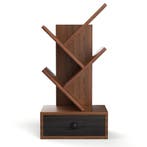 LIVSK Boomvormige Boekenkast - 5 Planken en Lade - Compact v, Verzenden, Nieuw