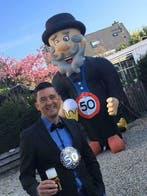 Abrahampop, Sarahpop,sneeuwpop,Feestpop, huren verhuur ACTIE, Ophalen, Nieuw, Abraham of Sarah