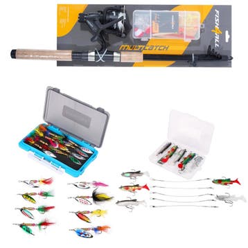 Fish4All Multi-Catch Combo Complete Hengelset 1.80m, Watersport en Boten, Verzenden, Nieuw