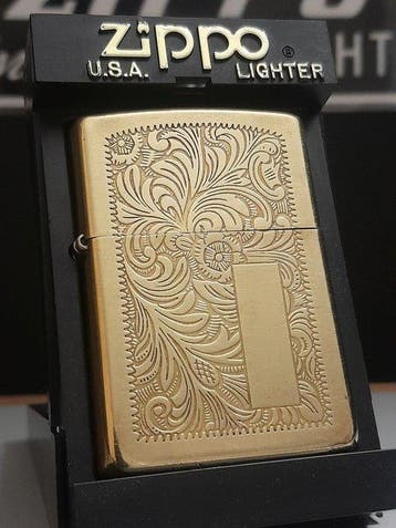 Zippo - Zonder minimumprijs - Zakaansteker - Messing, Verzamelen, Rookartikelen, Aanstekers en Luciferdoosjes, Nieuw