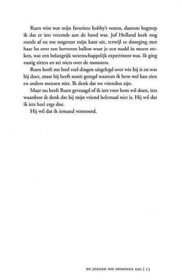 De jongen die demonen zag, Boeken, Ophalen of Verzenden, Nieuw