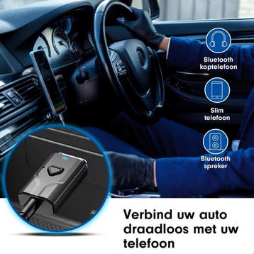 2 in 1 USB Bluetooth 5.0 Zender en Ontvanger - Bereik tot 15, Audio, Tv en Foto, Ophalen of Verzenden, Zo goed als nieuw