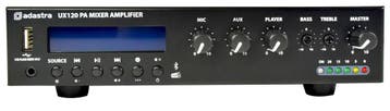 Adastra UX120 Compacte 100V Versterker 120 Watt Met BT En, Verzenden, Nieuw, Overige merken