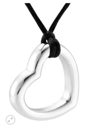 Ashanger, assieraad, asbedeltje Love hart zilver, Nieuw, Zilver, Overige materialen, Hart