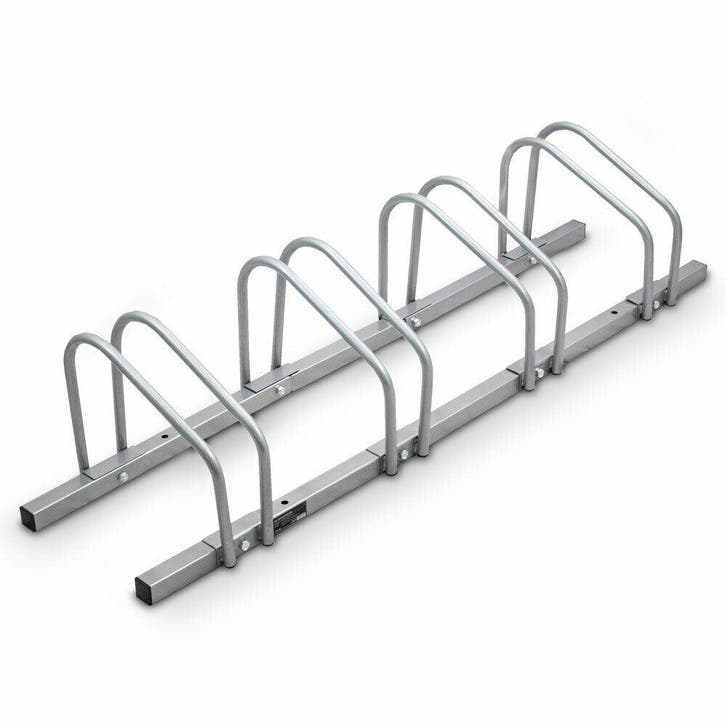 Metalen fietsenrek - Geschikt voor 4 fietsen - 121 x 33 x 28, Auto diversen, Fietsendragers, Nieuw, Verzenden
