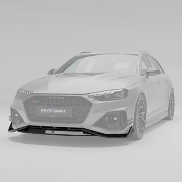 Audi RS4 B9.5 Avant Revozport Carbon voorlip, Verzenden