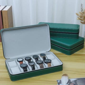 Stijlvolle Draagbare Horloge Opbergdoos met Rits - Keuze uit, Verzenden, Nieuw
