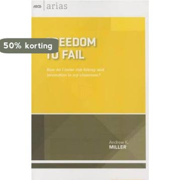 Freedom to Fail - Andrew K. Miller 9781416620389, Verzenden, Zo goed als nieuw, Andrew K. Miller