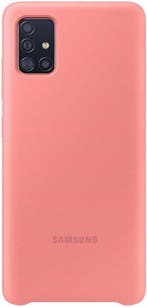 Samsung Silicone Hoesje - Samsung Galaxy A51 - Roze, Ophalen of Verzenden, Nieuw