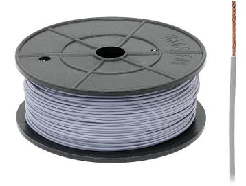 FLRY -B kabel - 1x 0,75mm - Grijs - Per meter, Ophalen of Verzenden, Nieuw, Kabel of Snoer