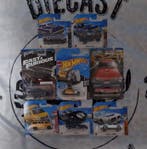 Hot Wheels, Mattel 1:64 - Modelauto (8) - Hot Wheels Mix, Nieuw