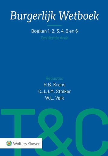 9789013179484 Tekst  Commentaar - Burgerlijk Wetboek, Boeken, Verzenden, Nieuw