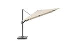 Challenger T2 premium zweefparasol 300x300 cm champagne, Tuin en Terras, Parasols, Ophalen of Verzenden, Nieuw