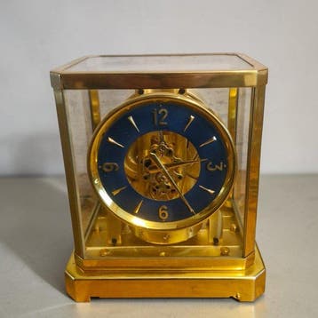 Atmos klok, Caliber 519 - Jaeger-LeCoultre - Messing, Glas,, Antiek en Kunst